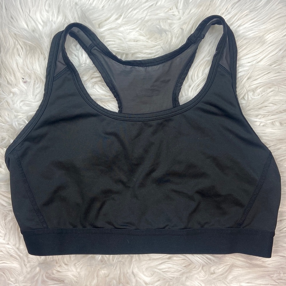 H&M High Support Sports Bra in Black - Picture 2 of 6